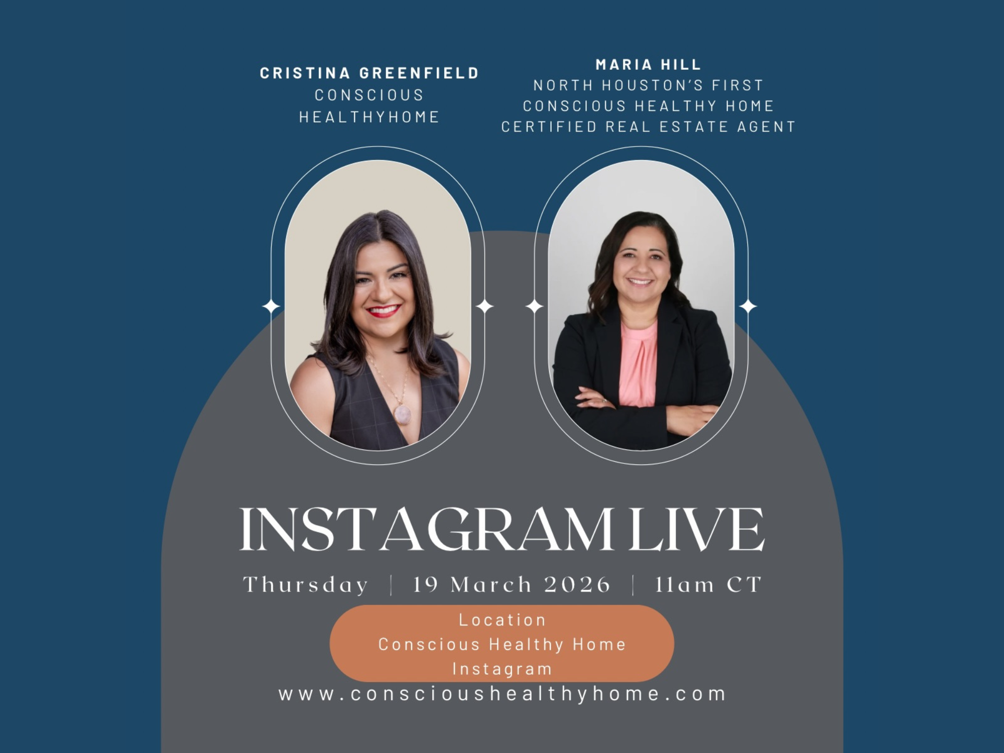 Healthy Homes Conversation: Instagram Live with Conscious Healthy Home Founder Cristina Greenfield