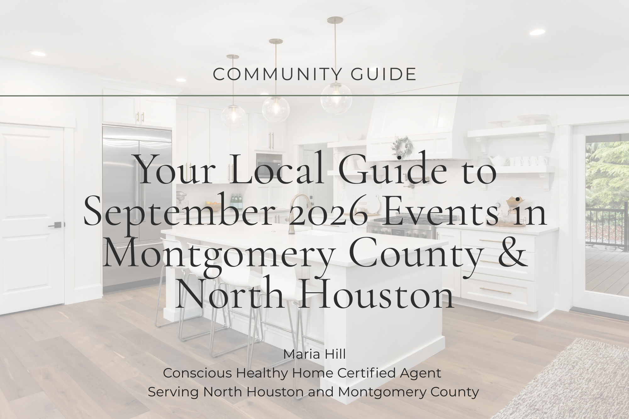 Your Local Guide to September 2026 Events in Montgomery County &amp; North Houston