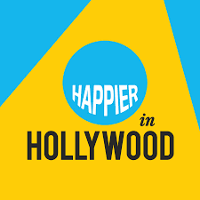 Logo for the podcast Happier in Hollywood