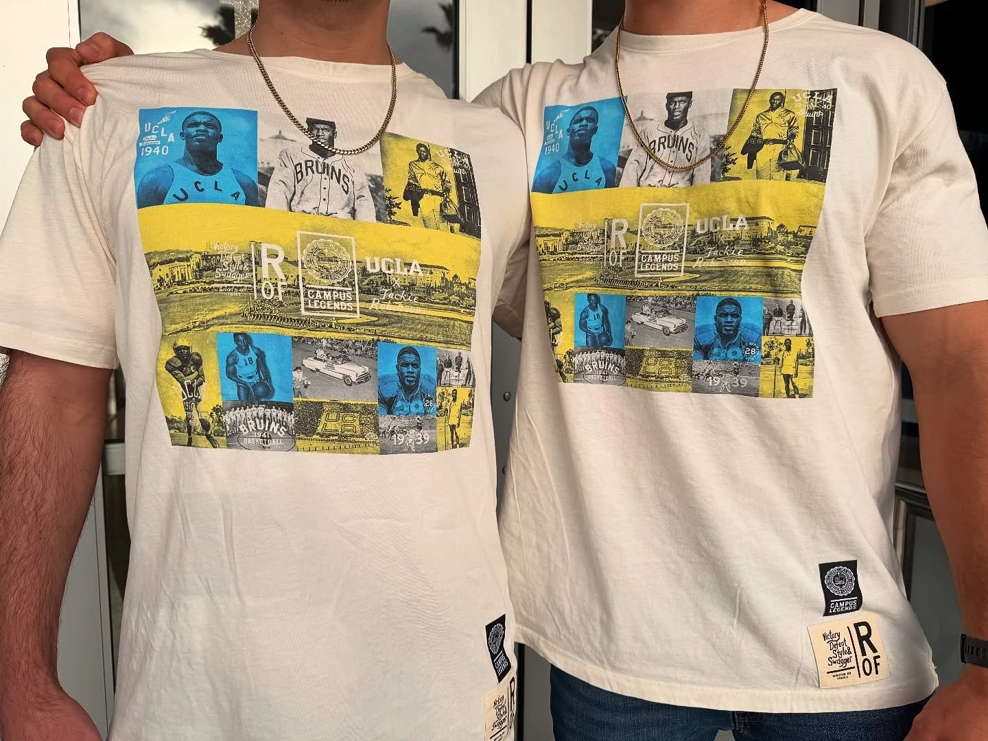 Legendary shirts for a legendary player 🐻⚾️ 

@jackierobinsonofficial @rootsoffight @dodgers 

#ucla #uclaalumni #jackierobinson #dodgers #baseball #uclabruins #uclabaseball #uclalifestyle