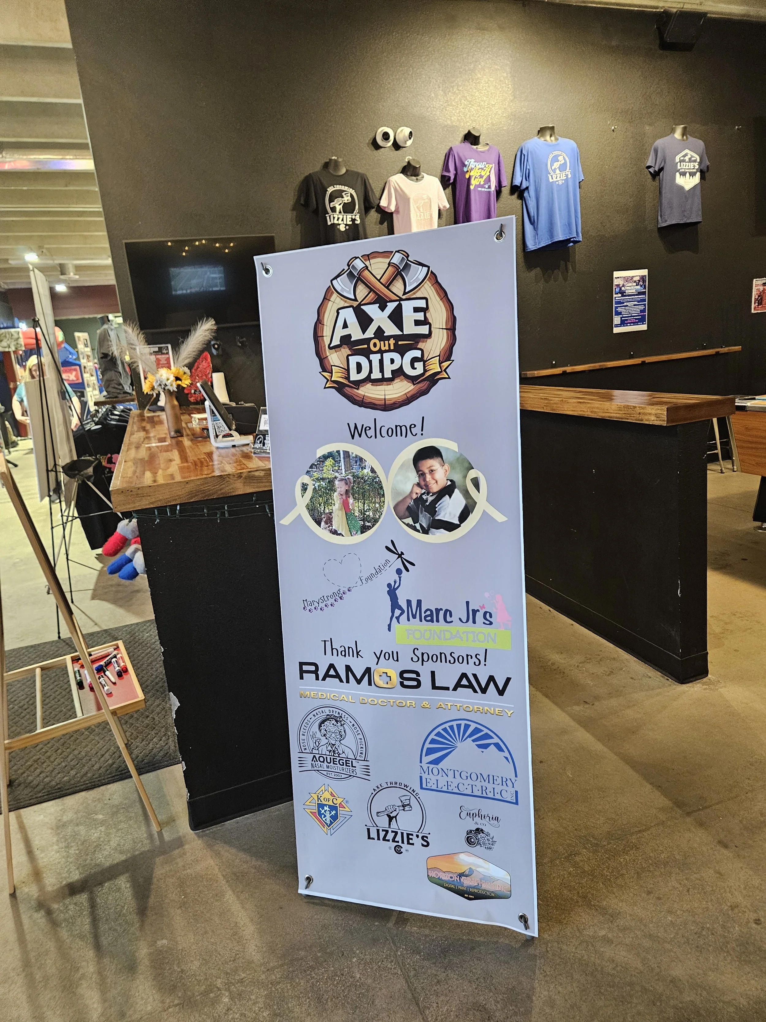 Axe Out DIPG May 17, 2026