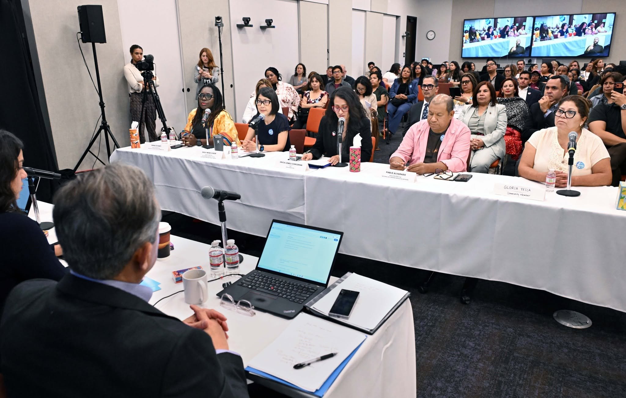 CA4US Coalition Members Participate in Los Angeles People's Hearing on Immigration Enforcement