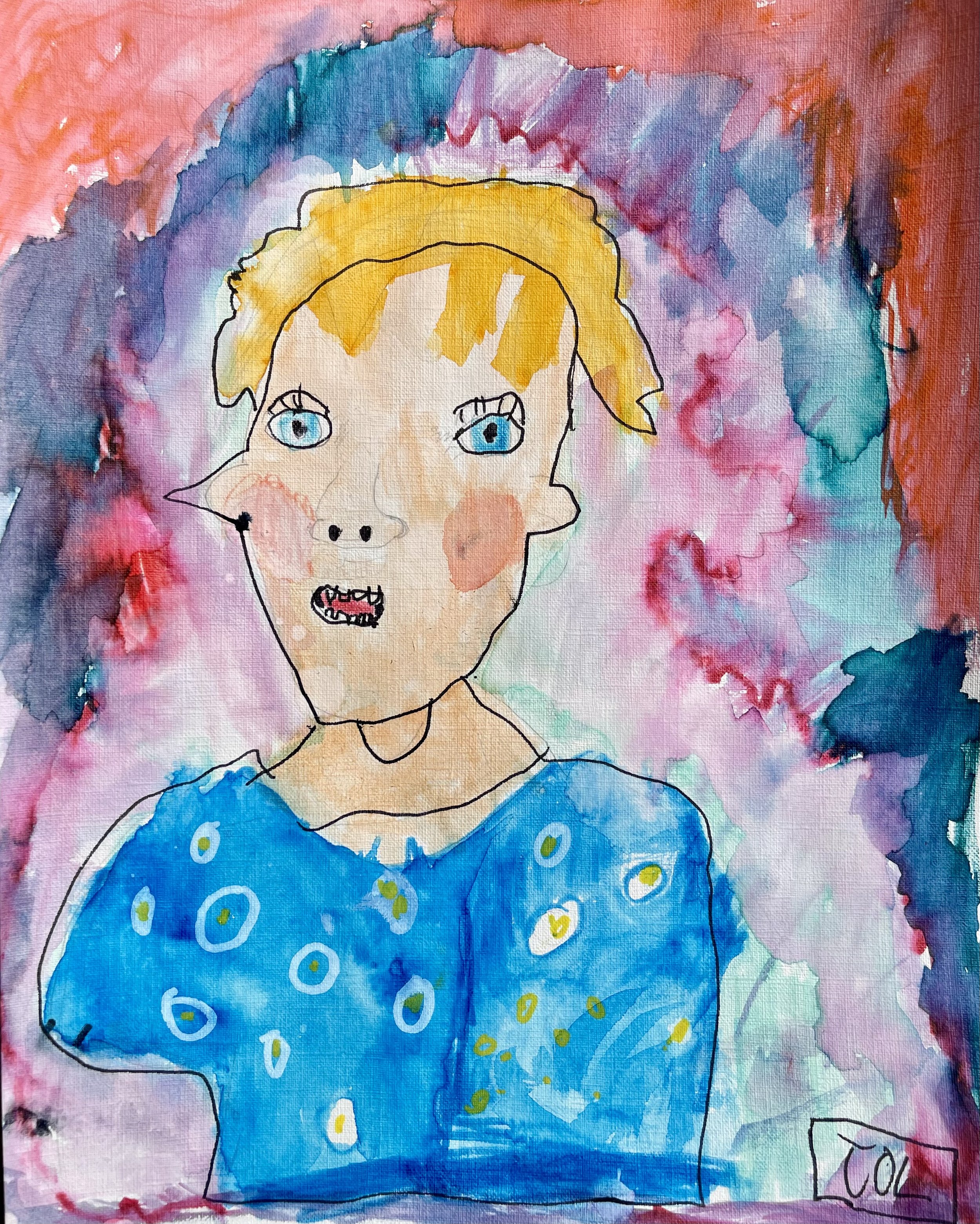 "Self Portrait" - Jens, 7
