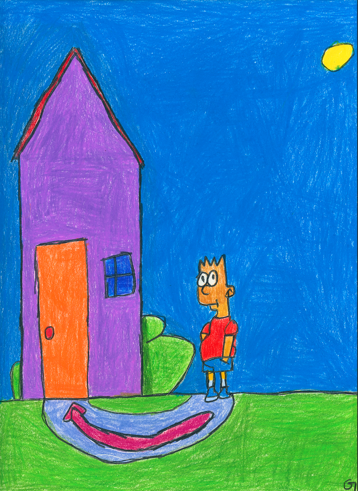 "The Man in Front of His House" - Graham, 6