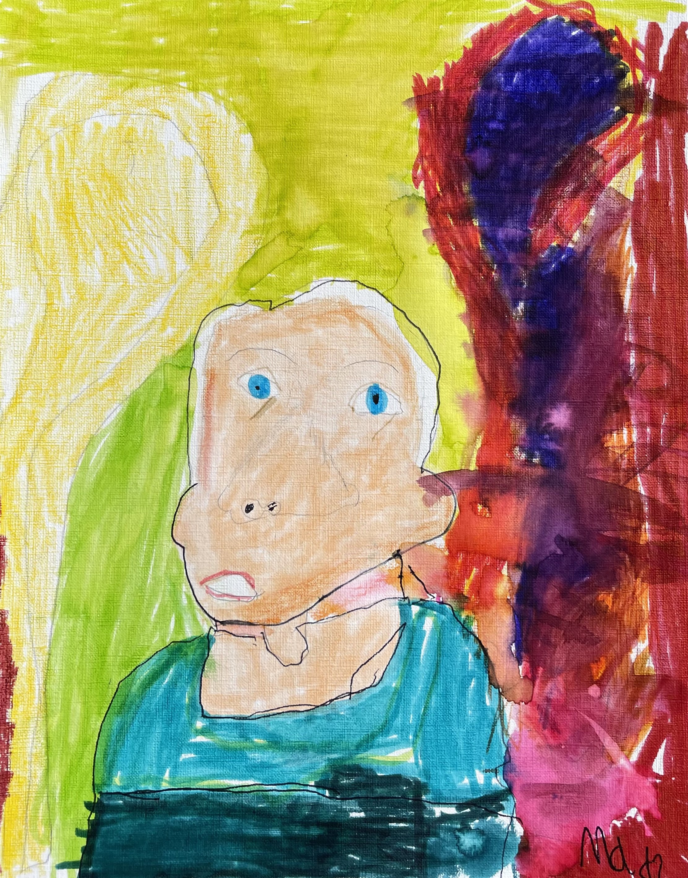"Self Portrait" - Mads, 7