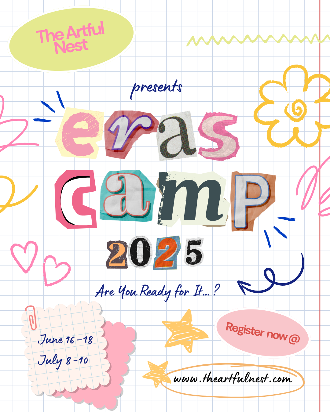 Swiftie Summer Art Camp