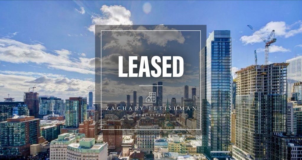 💥 Just Leased 💥
🤝 Proud to work with returning clients &mdash; grateful for your trust &amp; loyalty!
📍 88 Queen St E, Toronto
☀️ Bright south-facing suite with views of the lake! 
🛏 2 Bedroom Suite 
✨ Downtown Location &mdash; steps to Yonge St