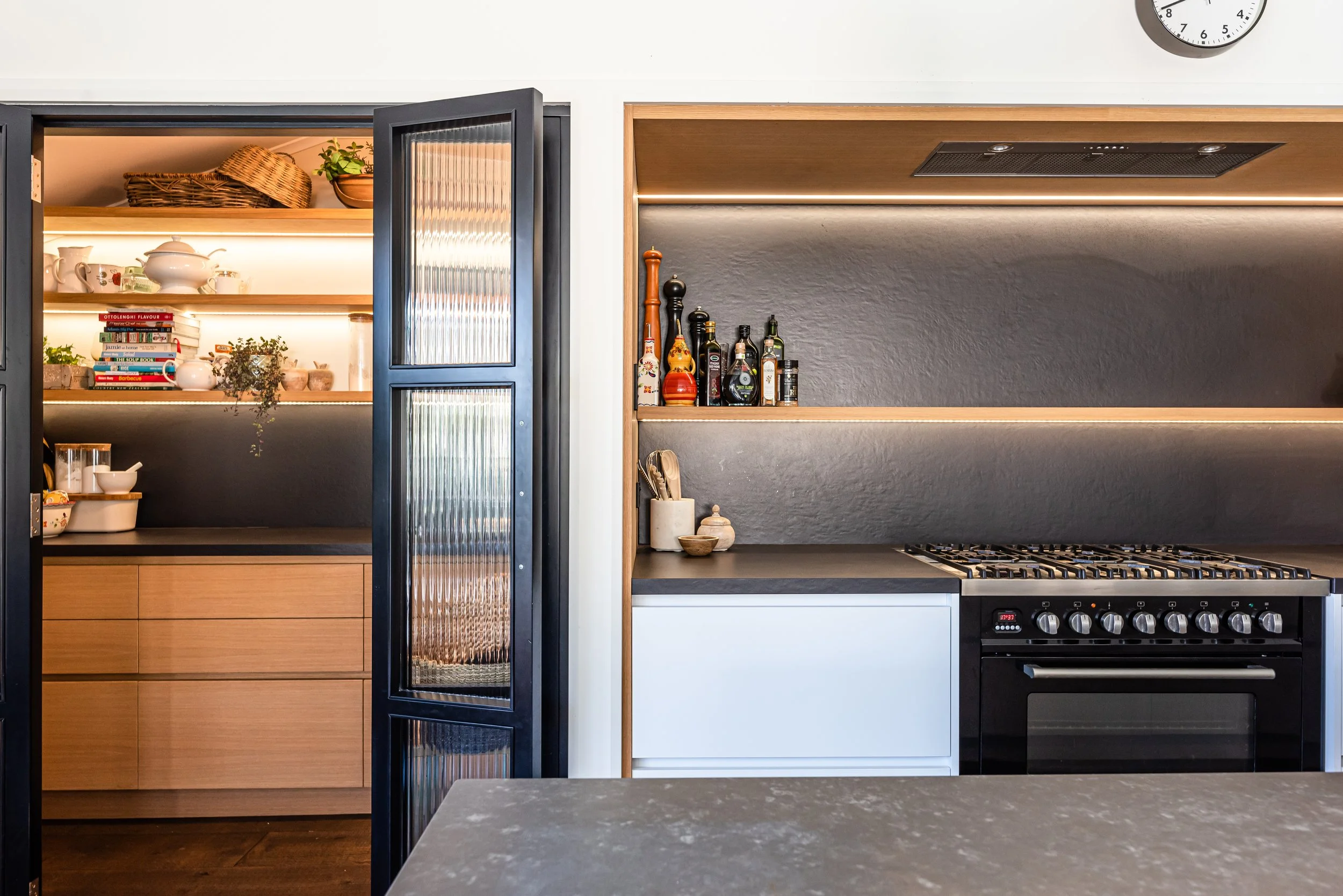 Birkenhead Point_Kitchen with hidden pantry_Sagedoor Panels