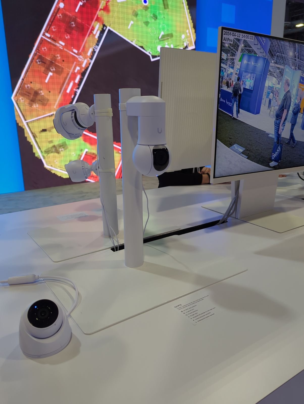A new Ubiquiti PTZ camera unveiled at ISC West