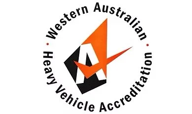 Western Australian Heavy Vehicle Accreditation logo