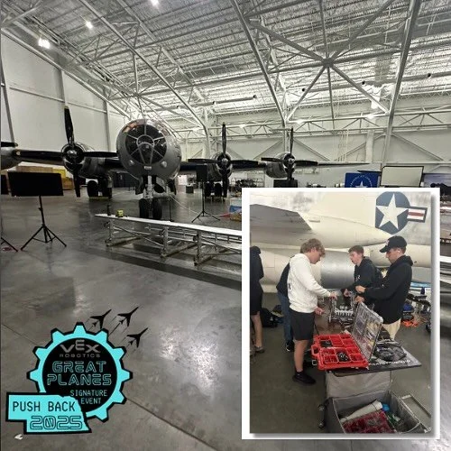 This weekend, Rocky (57711X) will be competing in the Great Planes Signature Event in Nebraska. We're so proud of their accomplishments already this season, and can't wait to cheer them on as they represent our program and East Tennessee! 💪🤖
Let&r