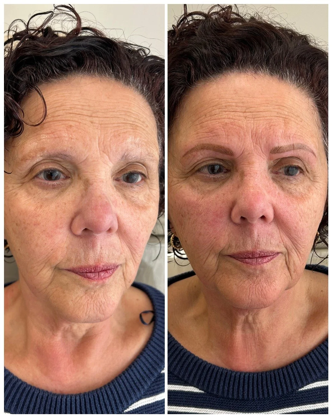 Even the best waterproof pencil can&rsquo;t compare to a brow tattoo! This client&rsquo;s brows stay flawless through every swim and workout, and the shape is perfectly measured to her features and bone structure. Beyond gorgeous brows, she&rsquo;s a