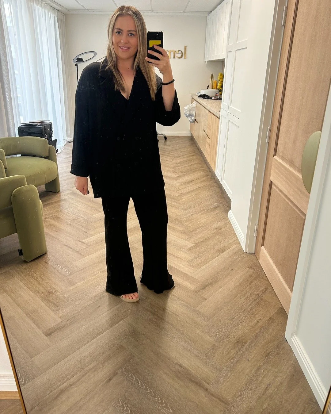 After each tattoo, I ask my clients to stand 1 step away from this mirror to see what others will see when they look at you. Often, this is where I get the biggest reactions. It's my pleasure to see you all look here and smile