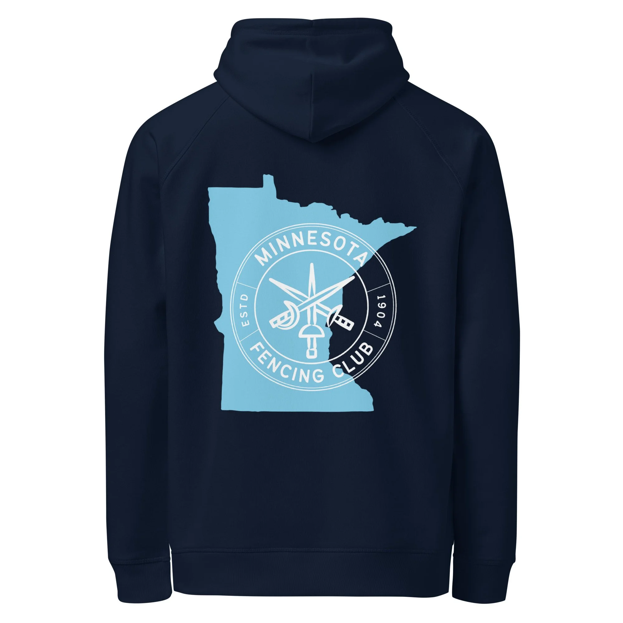 MN CIRCLE STATE Unisex Organic Side Pocket Hoodie