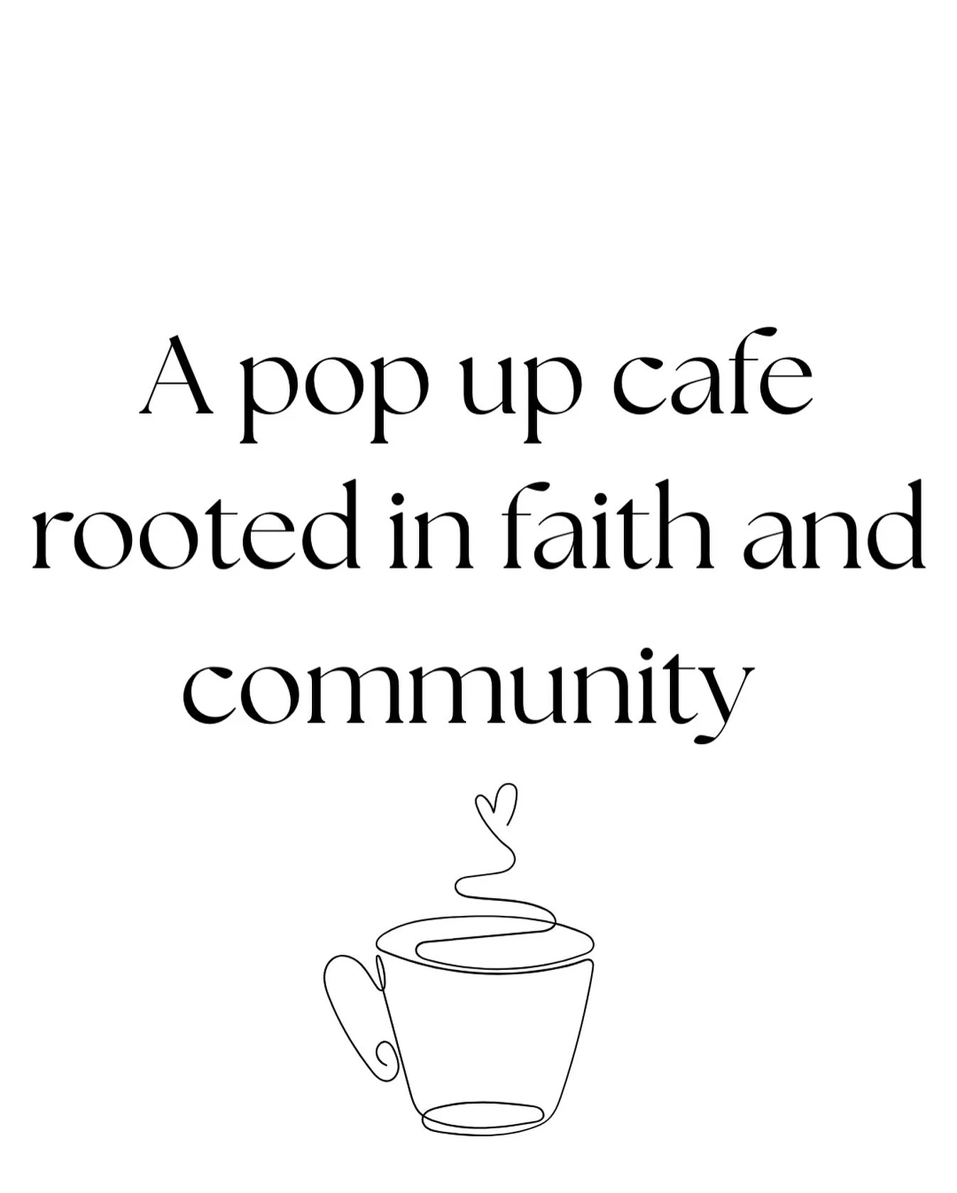 ☕✨ Welcome to Red Words Caf&eacute; ✨☕

We&rsquo;re more than just a pop up event. 
We&rsquo;re a gathering place.
A space to laugh, connect, worship, and share stories that remind us of what truly matters.

Red Words Caf&eacute; is a pop-up caf&eacu
