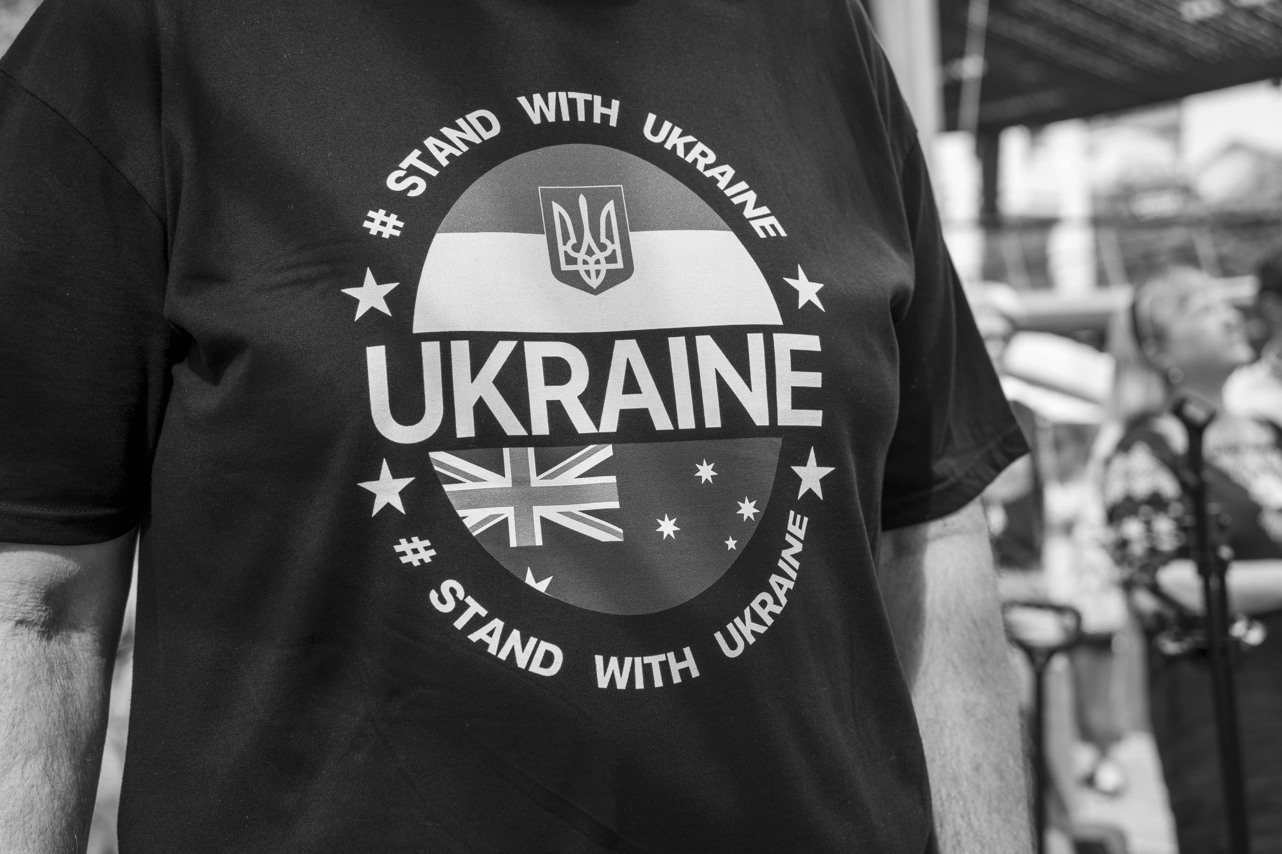 Rally for Ukraine - Brisbane