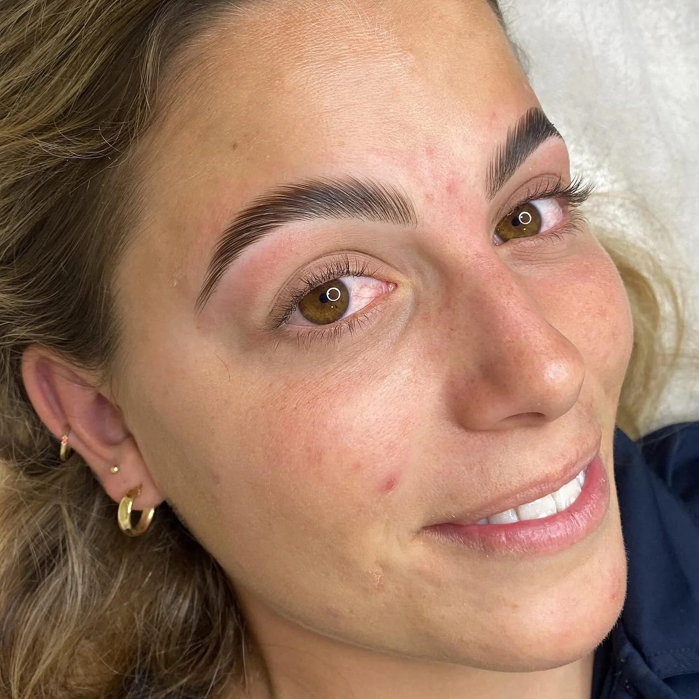 My client looking gorgeous with her fresh Lami 🤍🪄