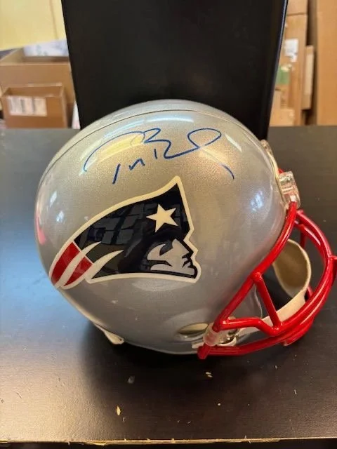 Tom Brady Autographed Patriots Helmet