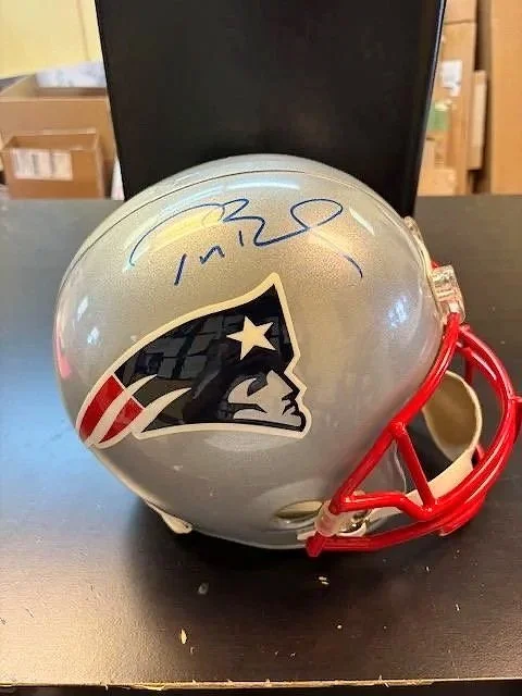 Tom Brady Autographed Patriots Helmet