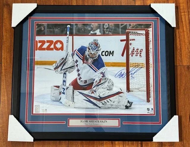 Igor Shesterkin Autographed Photo