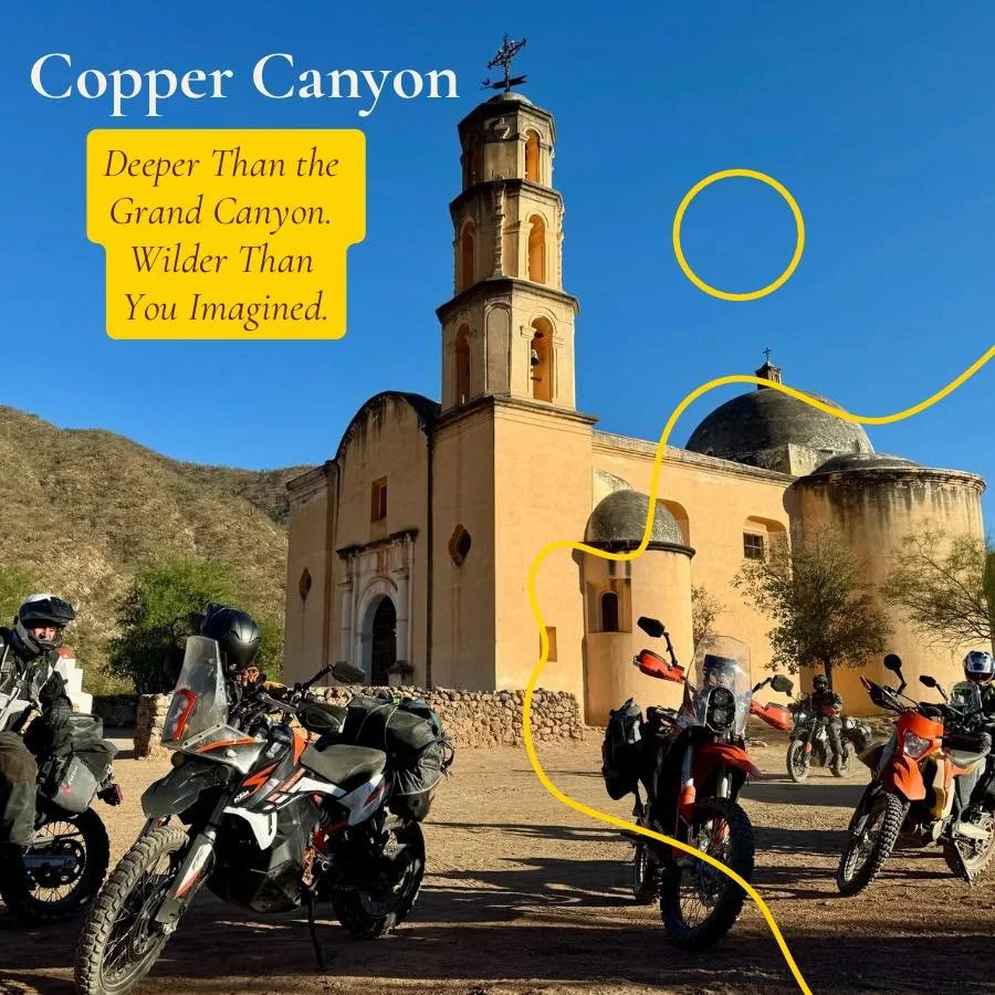 🔥 This isn&rsquo;t just a tour&mdash;it&rsquo;s an expedition into Mexico&rsquo;s most breathtaking and remote terrain. Welcome to Copper Canyon, West38Moto style. 👉Swipe&hellip;

Spots are limited for our next Copper Canyon adventure.
Let&rsquo;s 