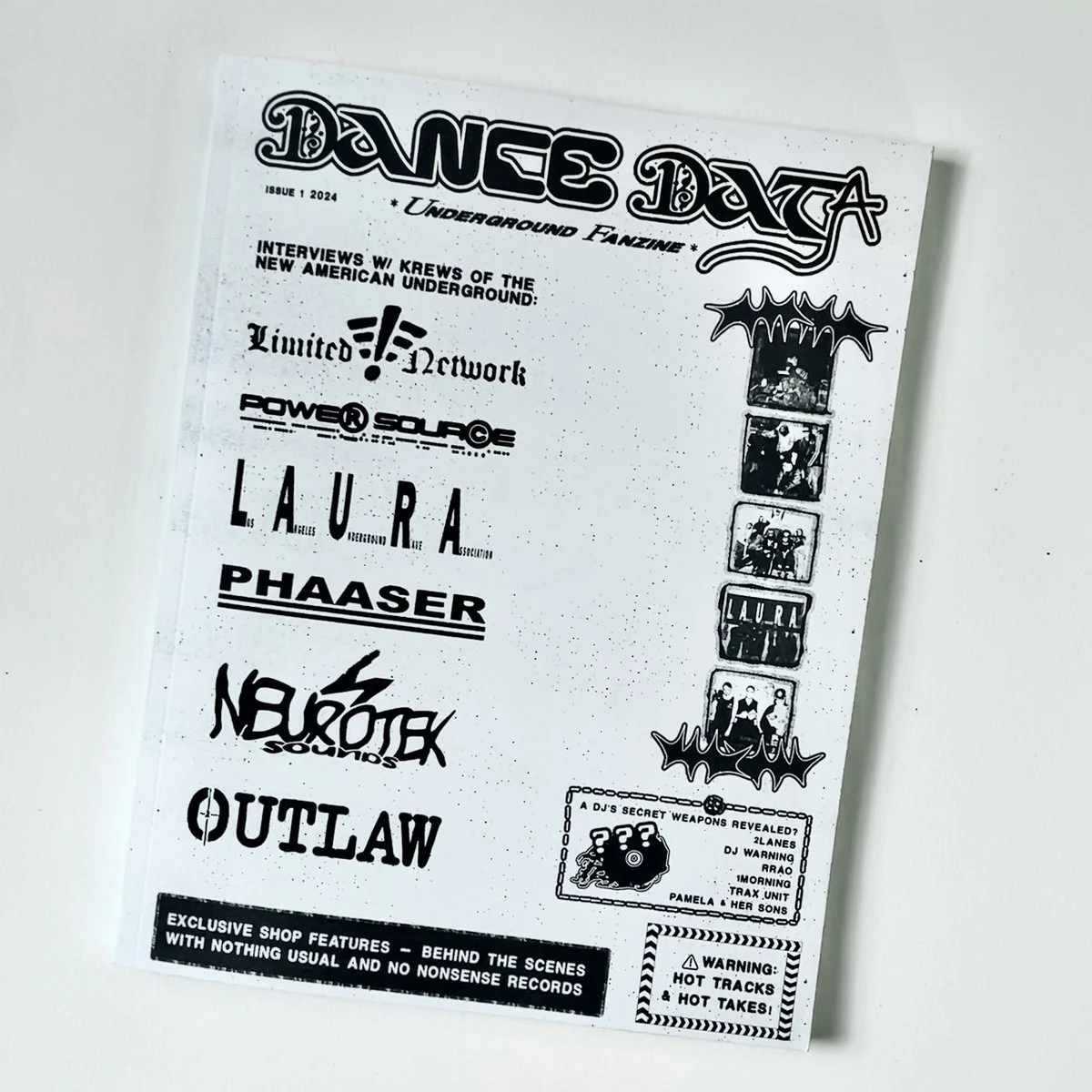 Dance Data Underground Fanzine