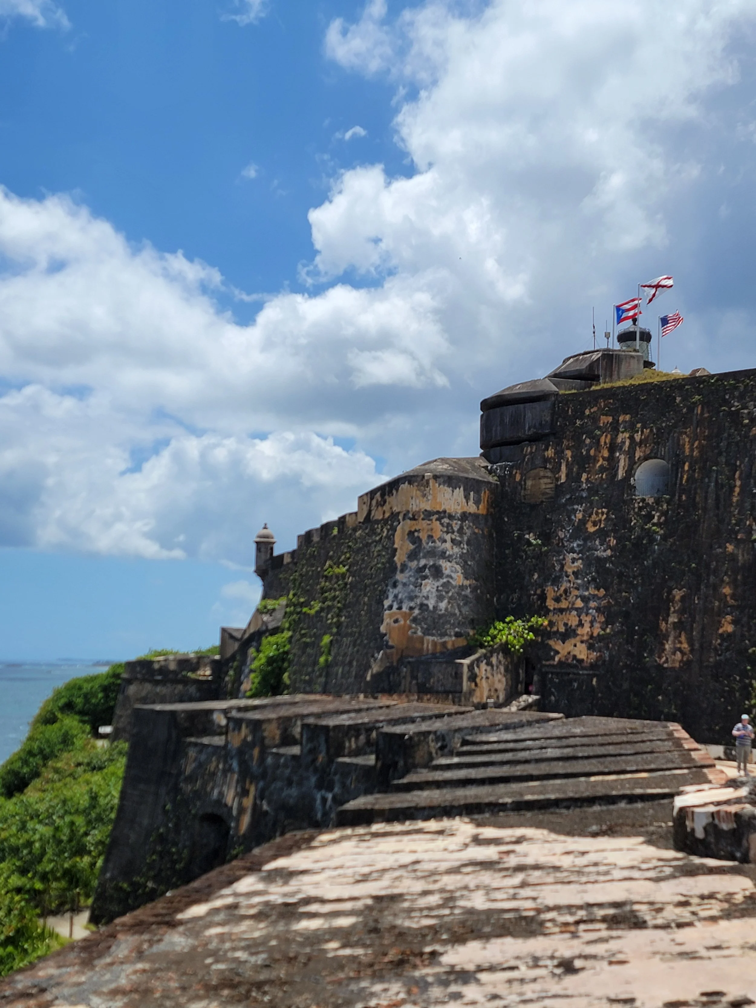 El Morro fort in San Juan Puerto Rico