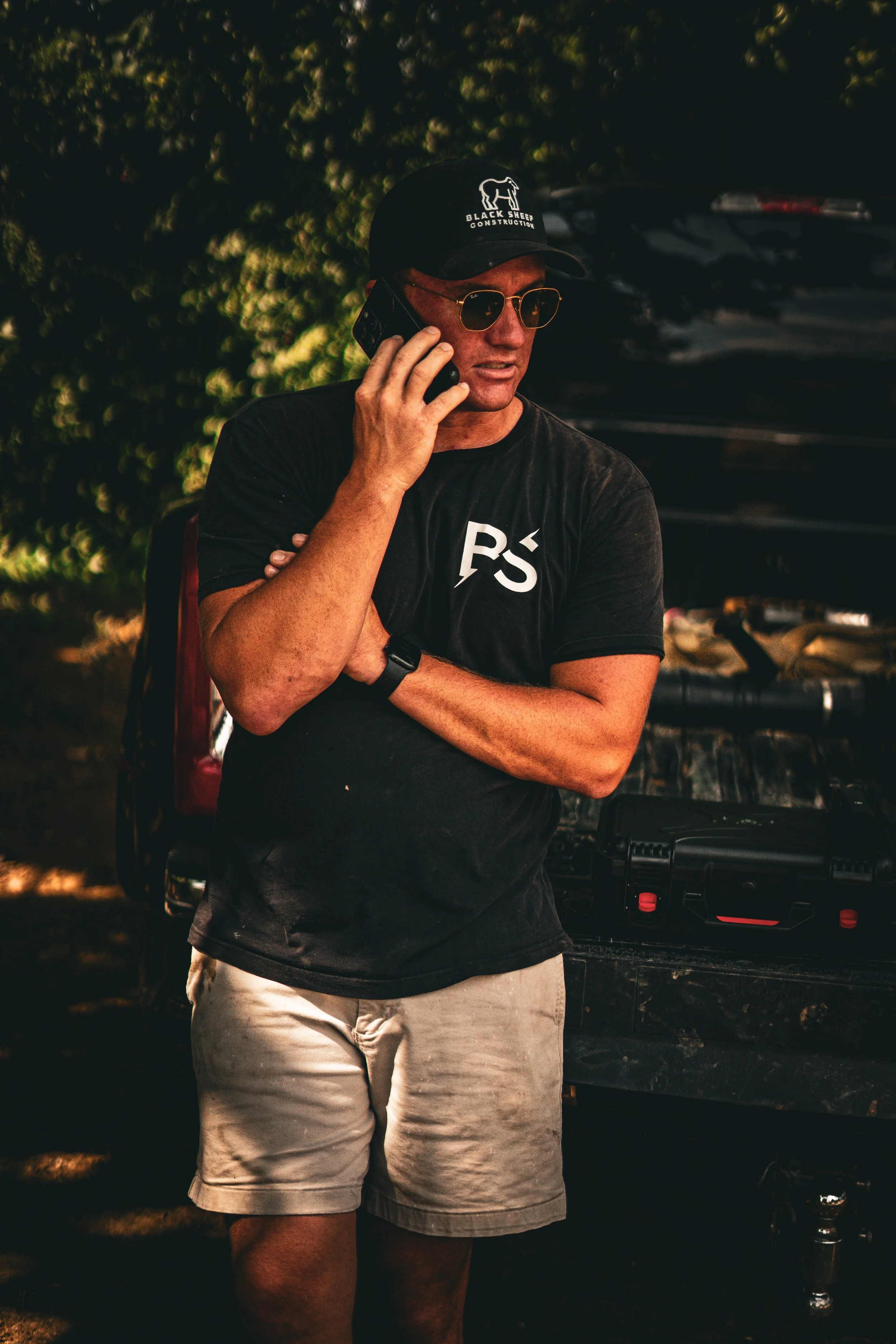 Preston on site · Knoxville