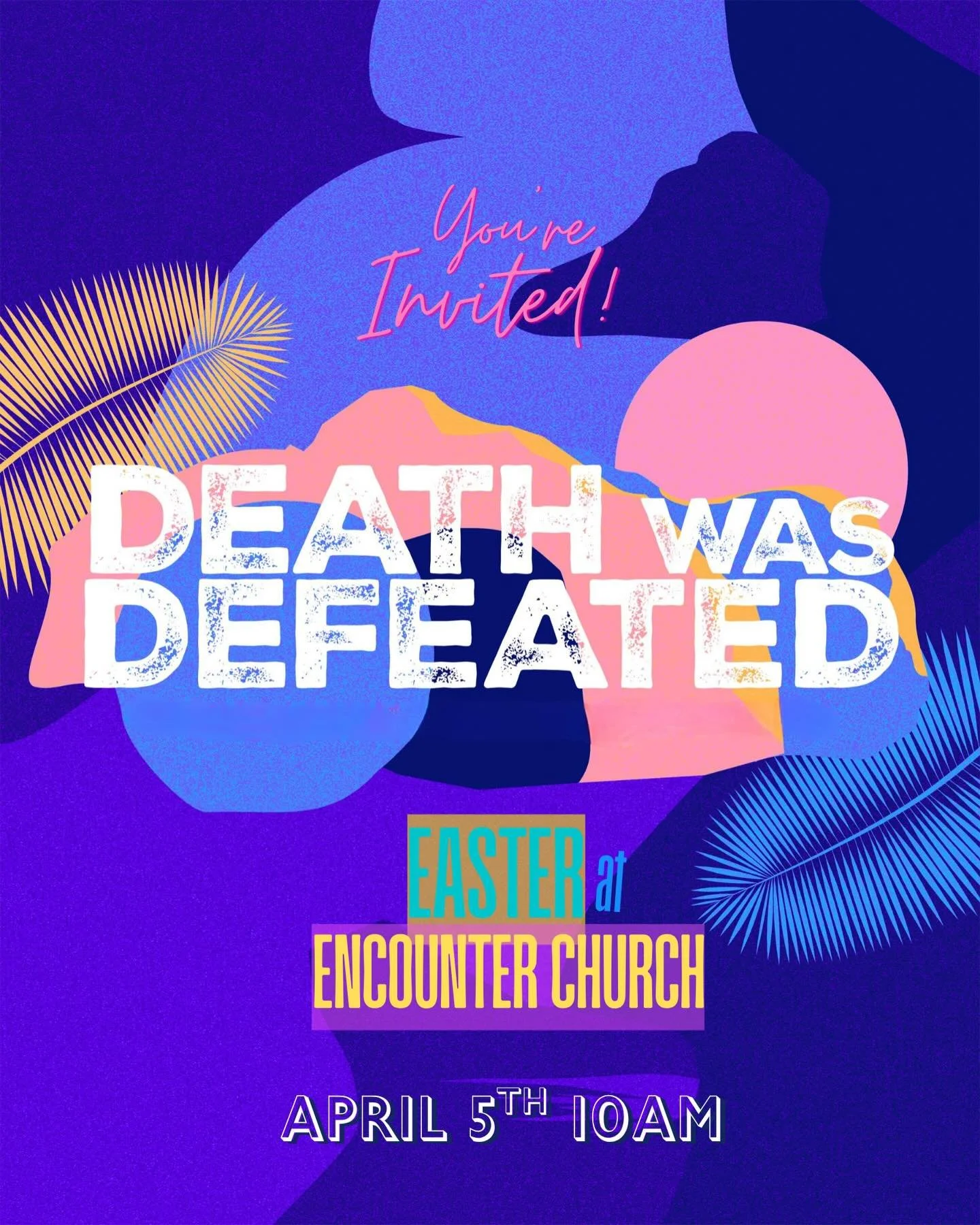 Join us this Sunday for Easter and experience the presence of God and the power of the resurrection! ✝️ It will be a time of joy, celebration, healing and something special for the whole family! 🎉 

Click the link below and let know you are coming! 