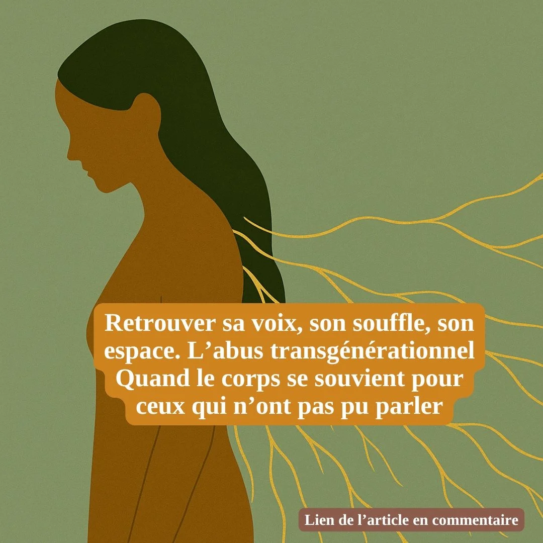 Le corps se souvient de ce que la lign&eacute;e a tu.
Certaines douleurs traversent le temps, se d&eacute;posant dans le corps de ceux qui viennent apr&egrave;s.
Cet atelier sera consacr&eacute; &agrave; un th&egrave;me d&eacute;licat et essentiel : 