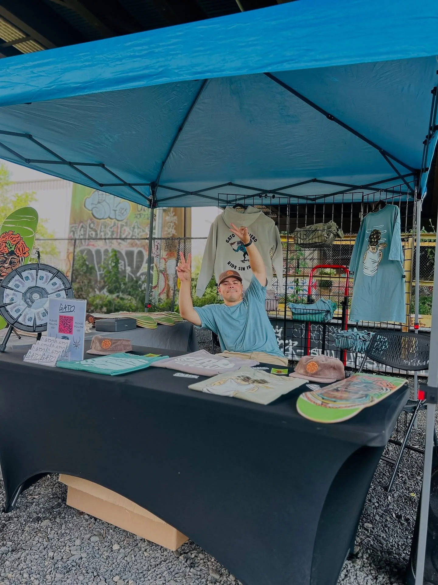 popped up, showed out. thank you to everyone who supported us at yesterdays event! 

#RideSinFreno | #GatoSkateSurf