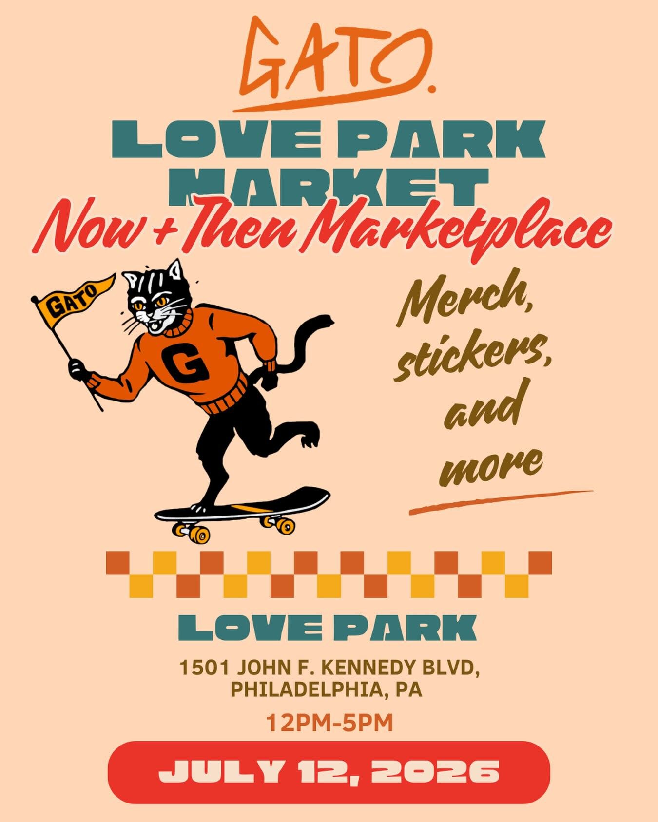 come say hi this weekend at love park!