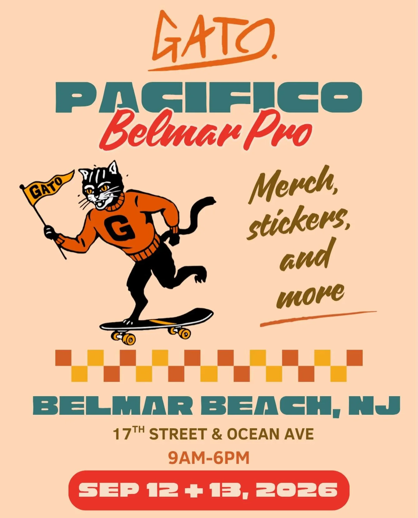 stop by and hang with us! we&rsquo;ll be posted at the @belmarpro all weekend 📍