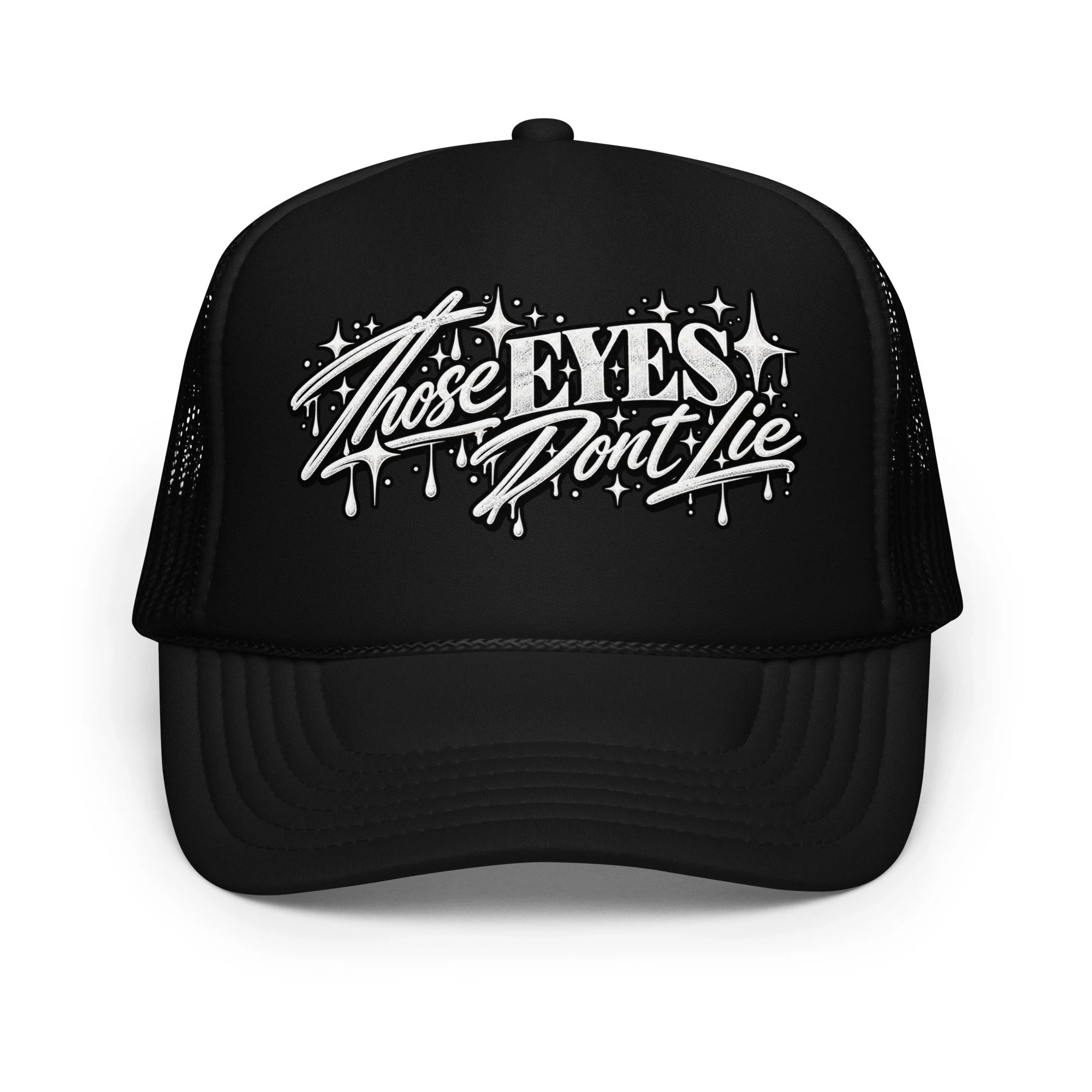 Those Eyes Don't Lie Trucker | Cire Apparel X Becca Ciribelli