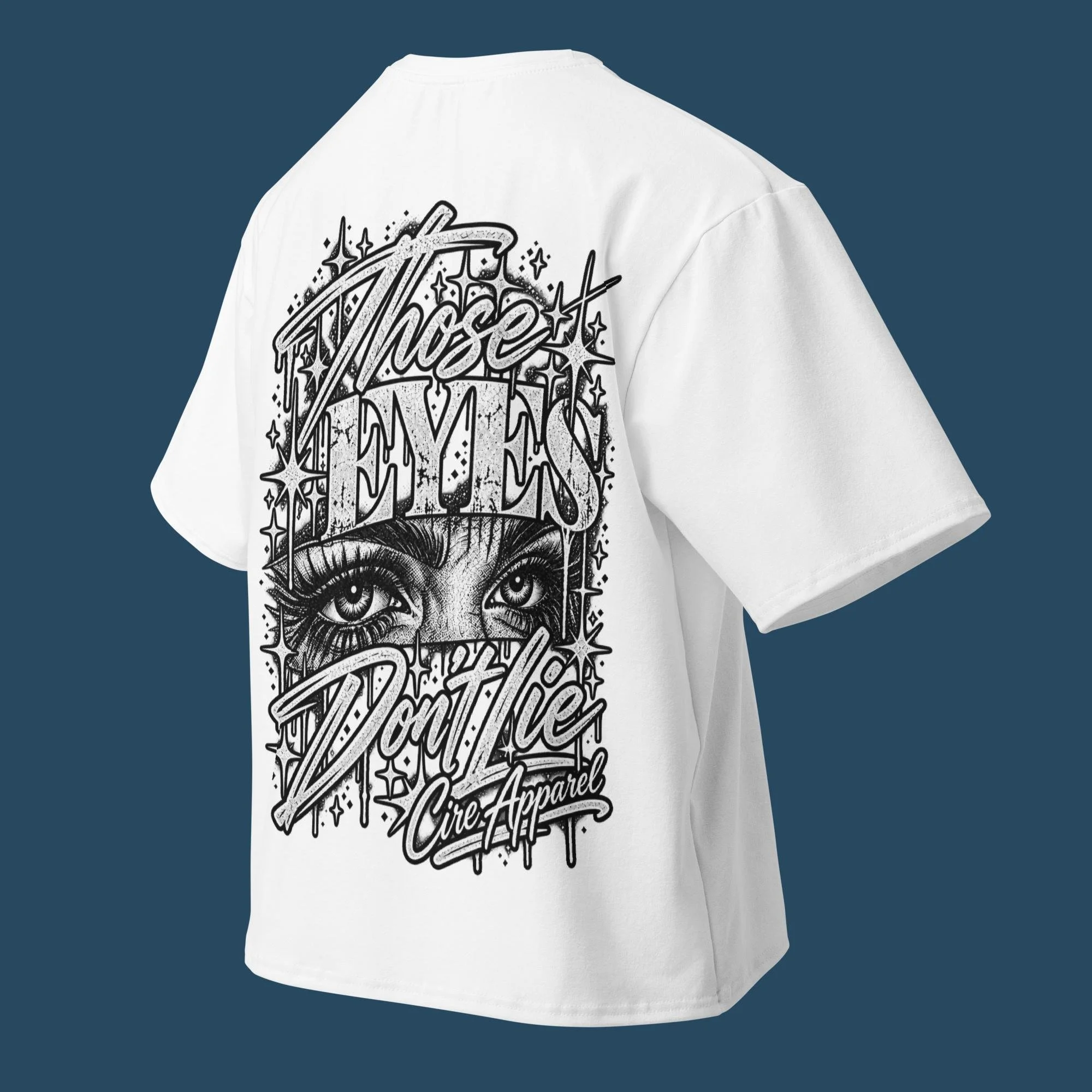 Those Eyes Don't Lie Oversized Tee | Cire Apparel X Becca Ciribelli