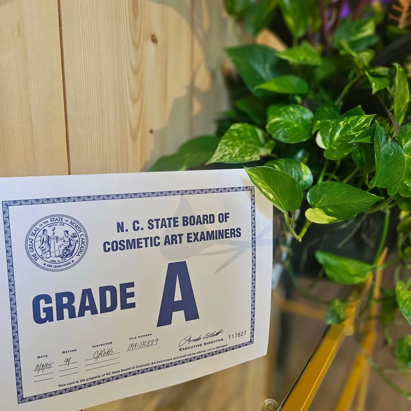 Ain&rsquo;t no better feeling than an A on inspection day!! 💅💫

Every late night, every detail, every cup of coffee was worth it. ☕
I couldn't more proud or thankful! 🖤
THANK YOU to everyone who has been and continuing to cheer us on!!!