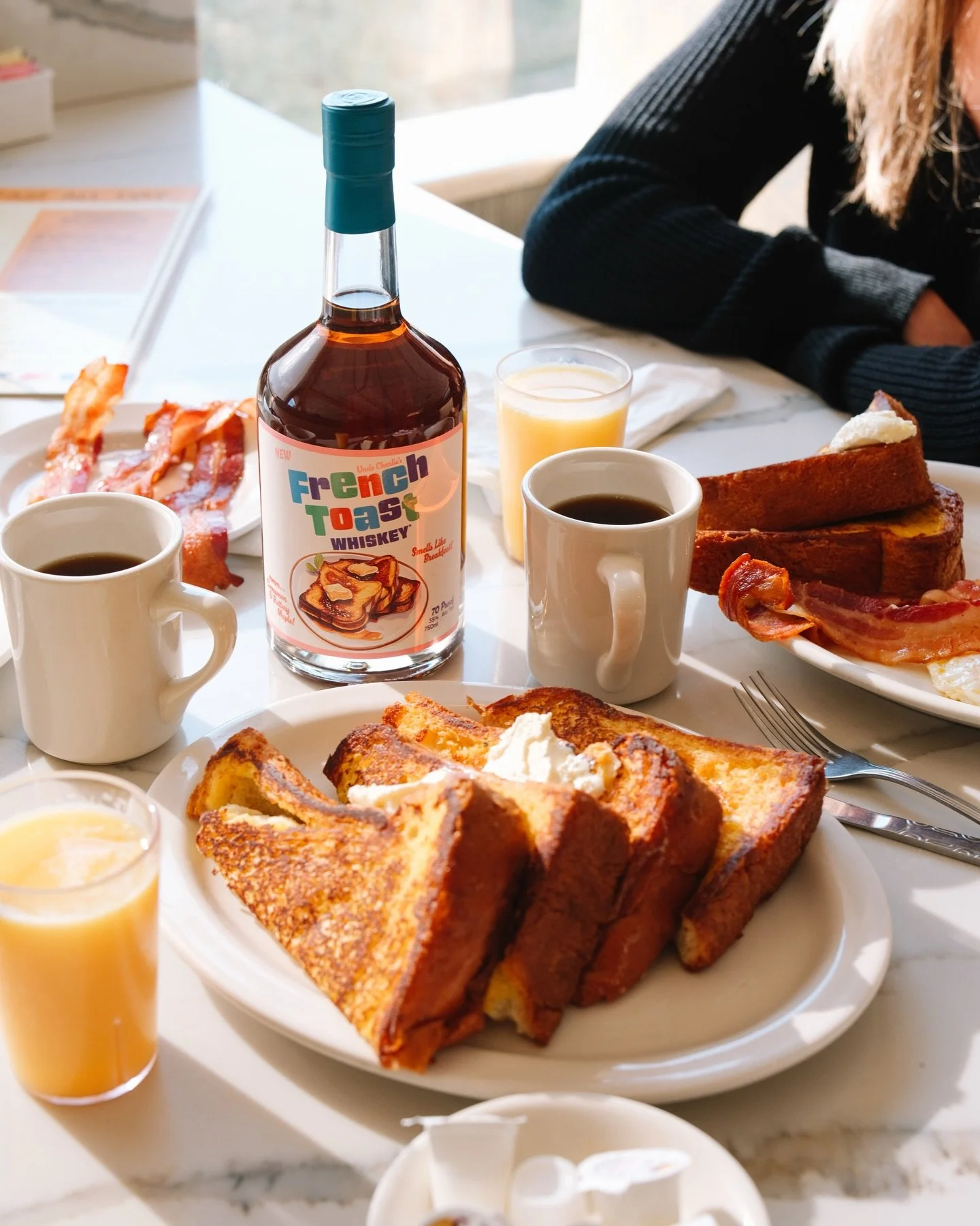 French toast you can sip. #UncleCharlies