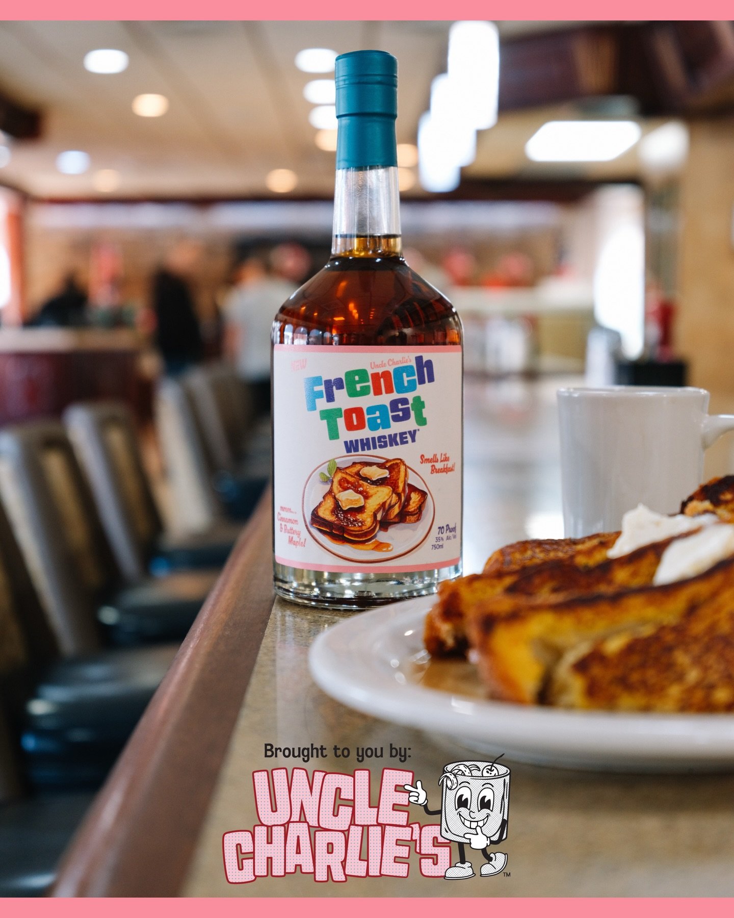 French Toast is a diner classic. French Toast Whiskey is the upgrade. #UncleCharlies