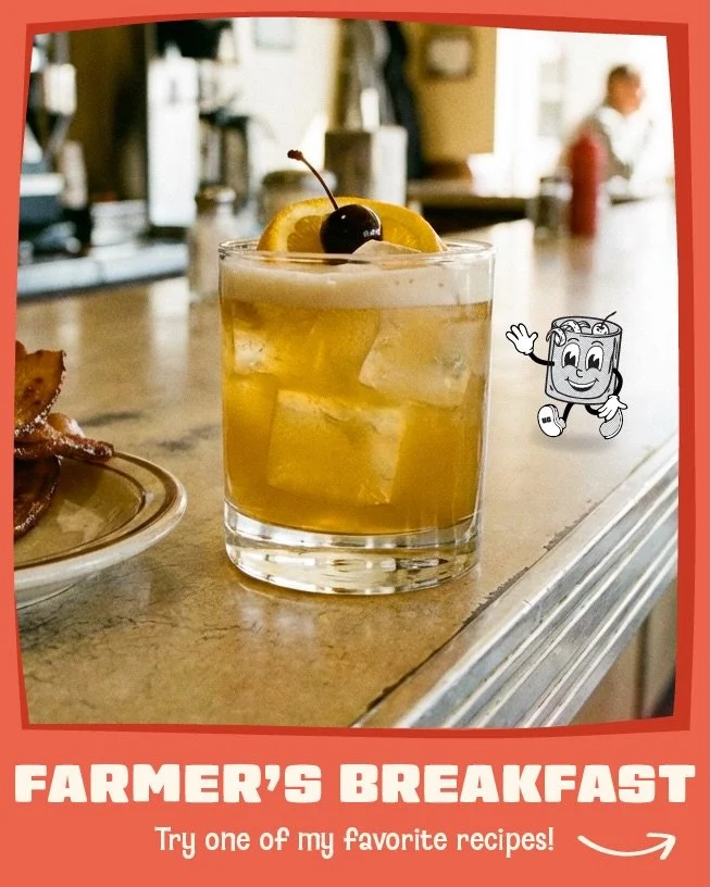The Farmer&rsquo;s Breakfast...citrus, a little sweetness, and just enough kick to wake things up. Swipe for the guest check. Bonus points if there&rsquo;s bacon involved! 🥓
