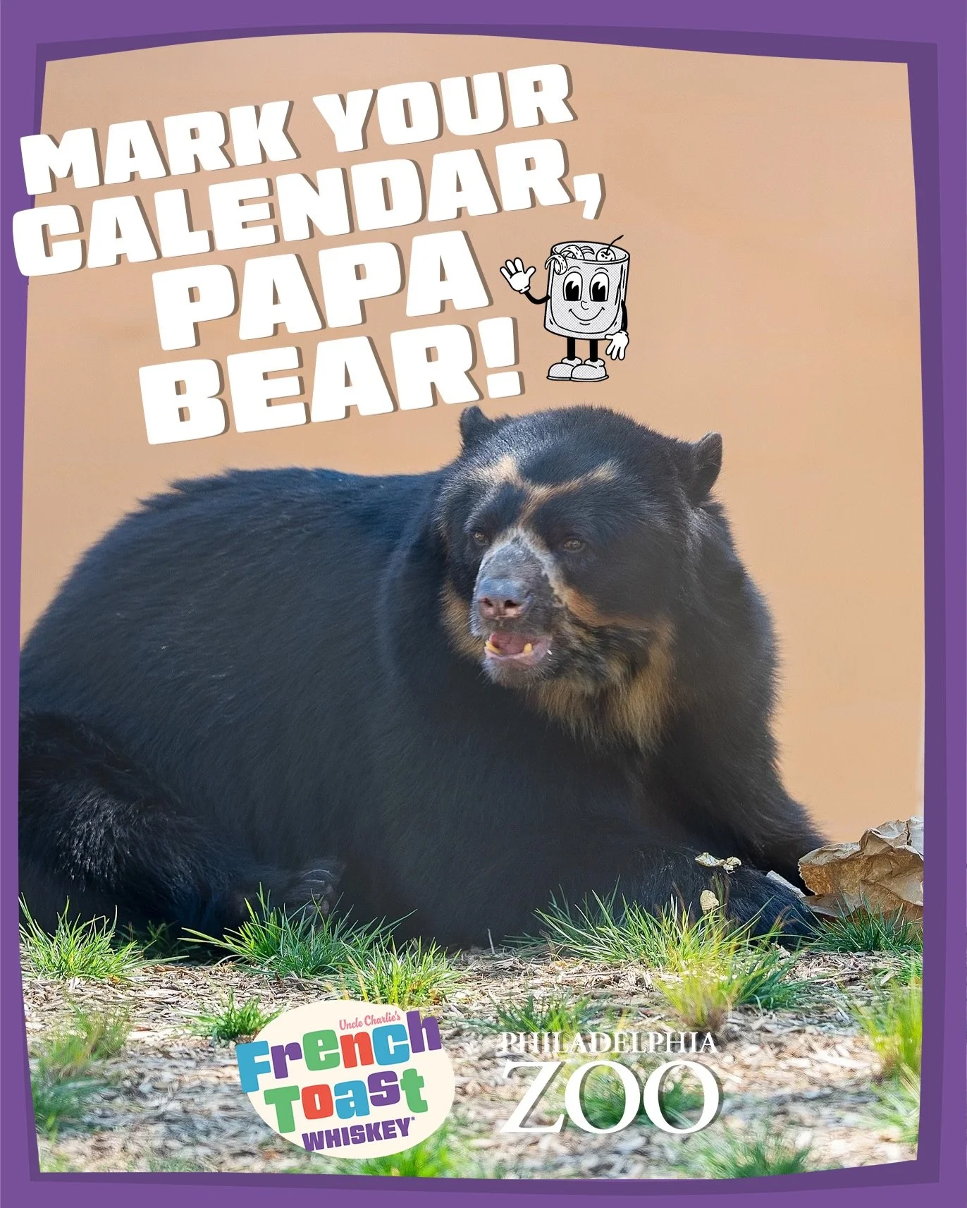 Give dear old Dad a wild Father&rsquo;s Day! Uncle Charlie is packing up the French Toast Whiskey and heading to the @philadelphiazoo&rsquo;s Father&rsquo;s Day BBQ&mdash;because everything is better with a little adventure.

We&rsquo;ll be offering 