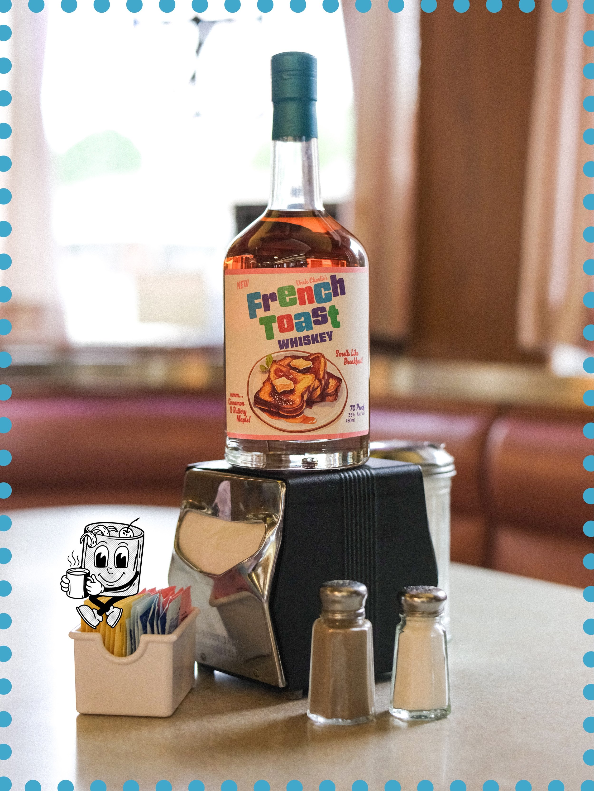 A diner classic...in whiskey form. #FrenchToastWhiskey
