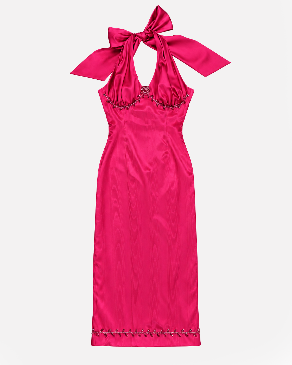 Seraphina Embellished Halter Gown