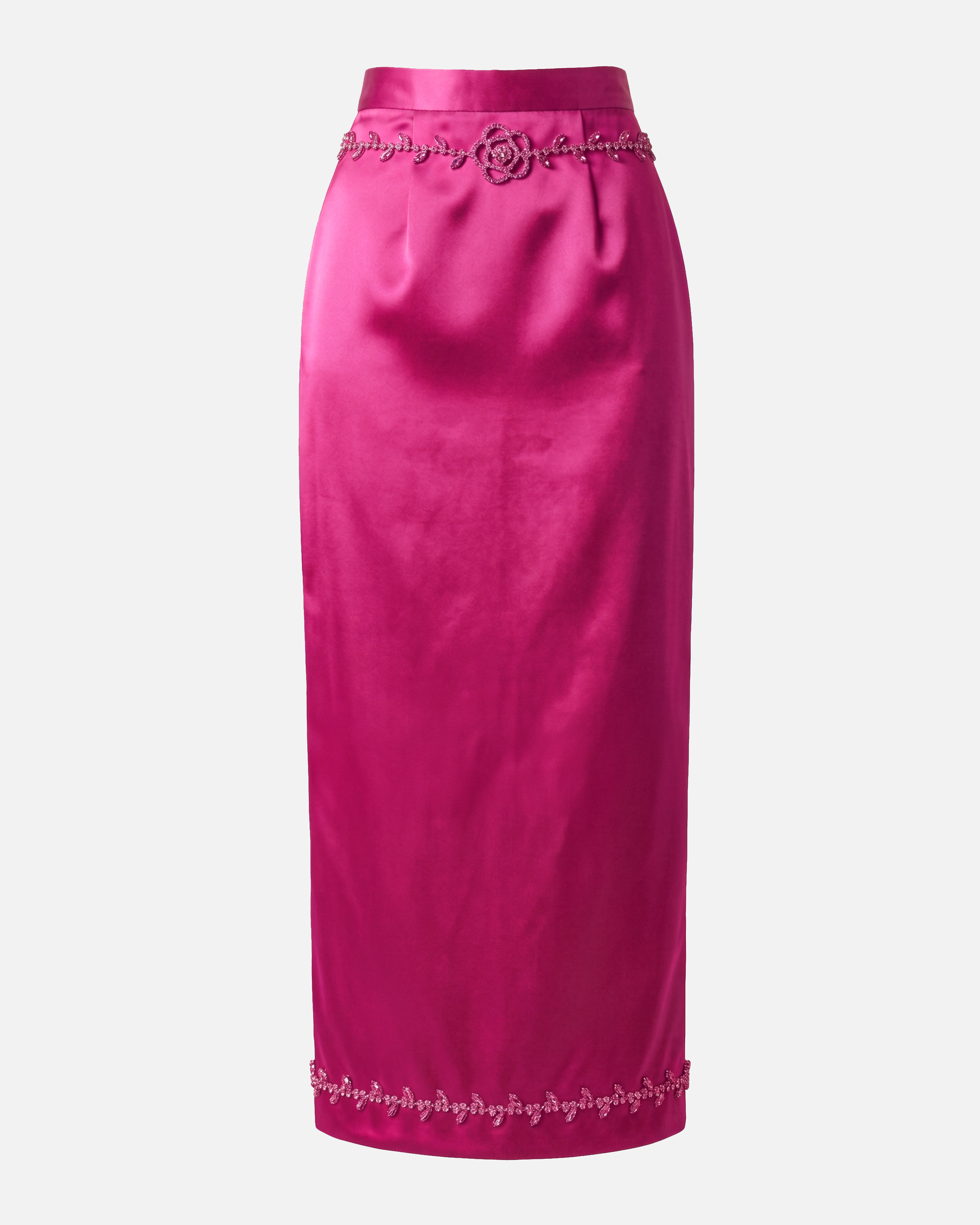 Flora Embellished Pencil Skirt