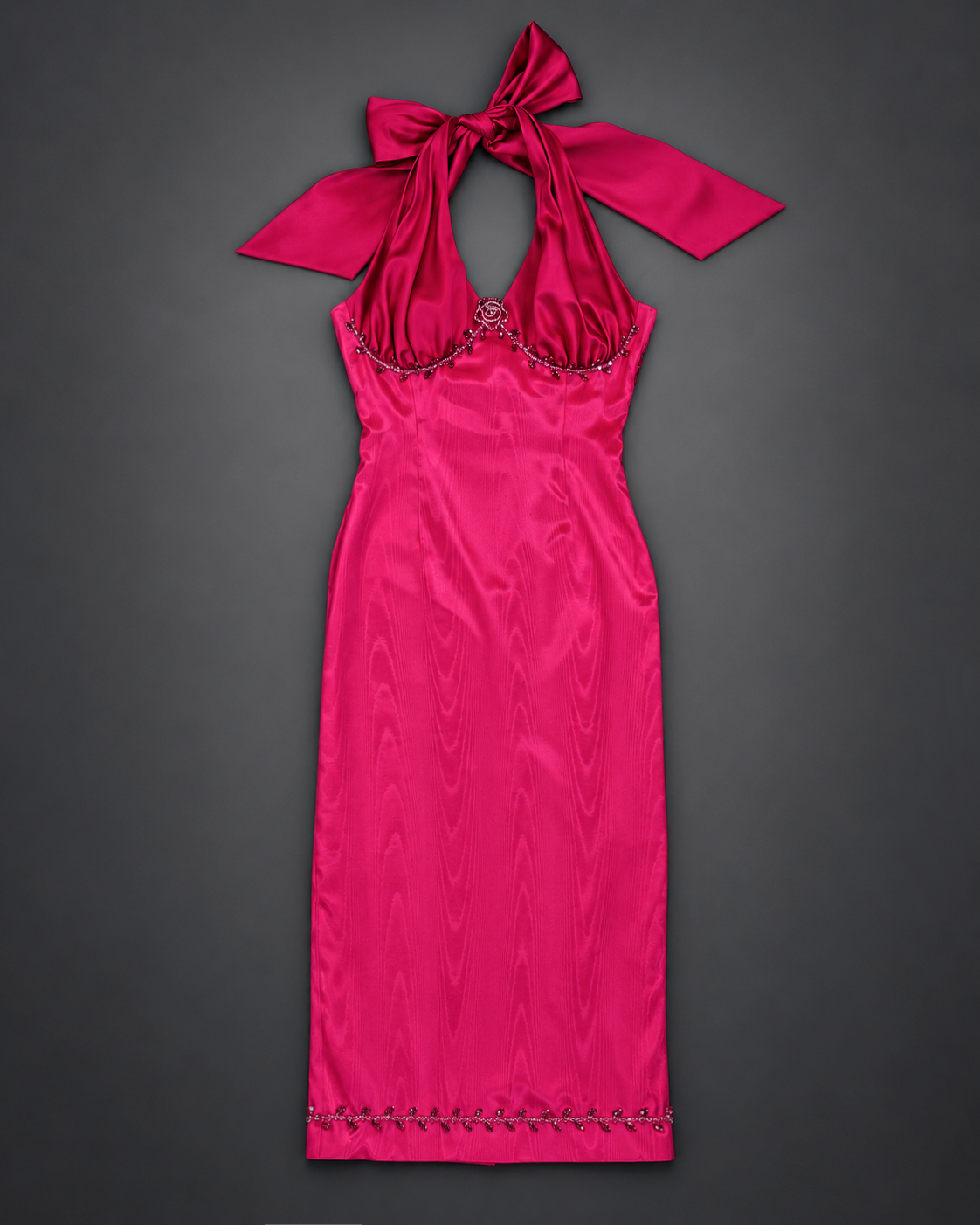 Seraphina Embellished Halter Gown