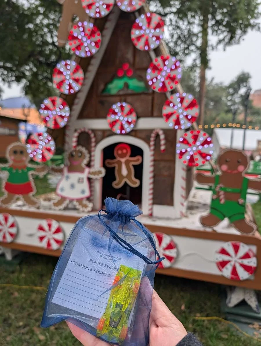 Found at Christmas in the Park in San Jose, CA!