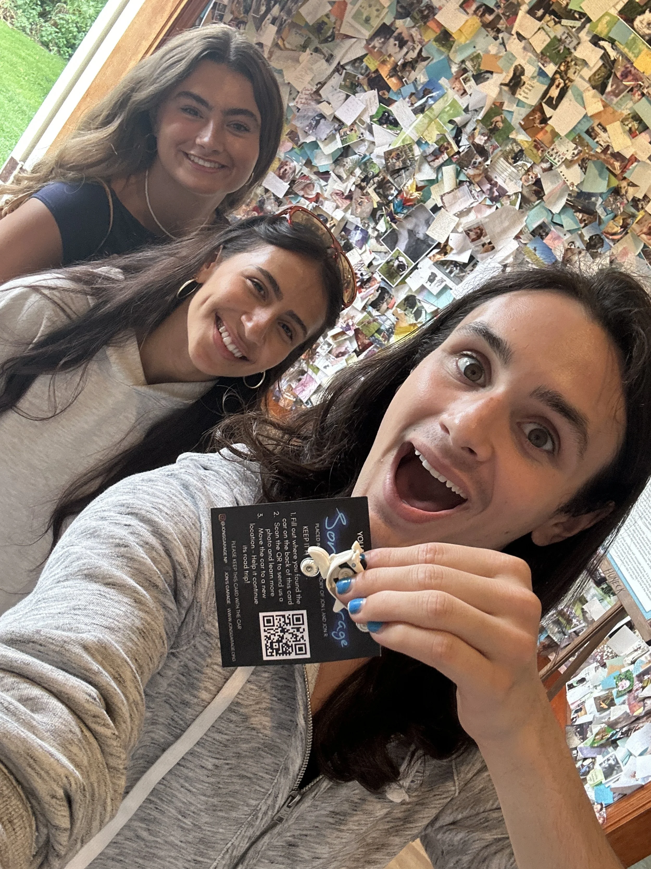 Found by Friends Rory, Maya, and Hannah at Dog Mountain, Vermont!