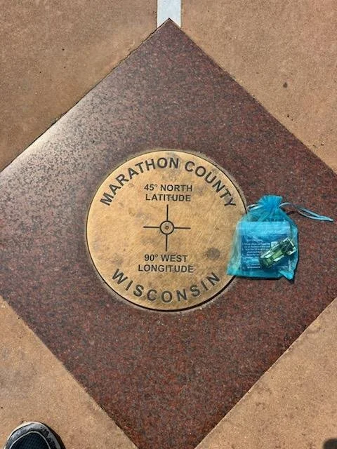 Found at the Geographic Center of the Northwest Hemisphere in Wisconsin, CA!