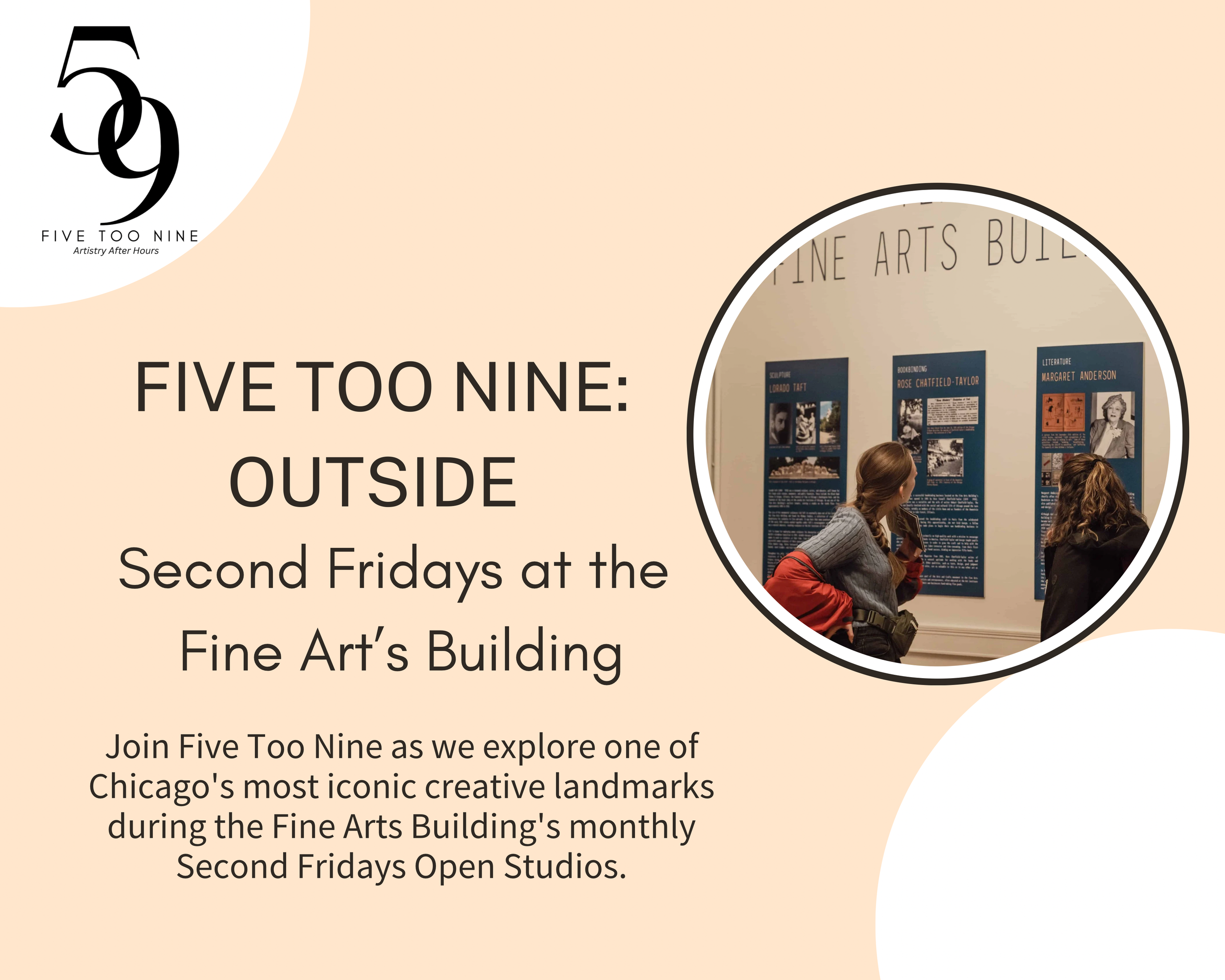 Five Too Nine: Outside - Second Fridays at the Fine Arts Building