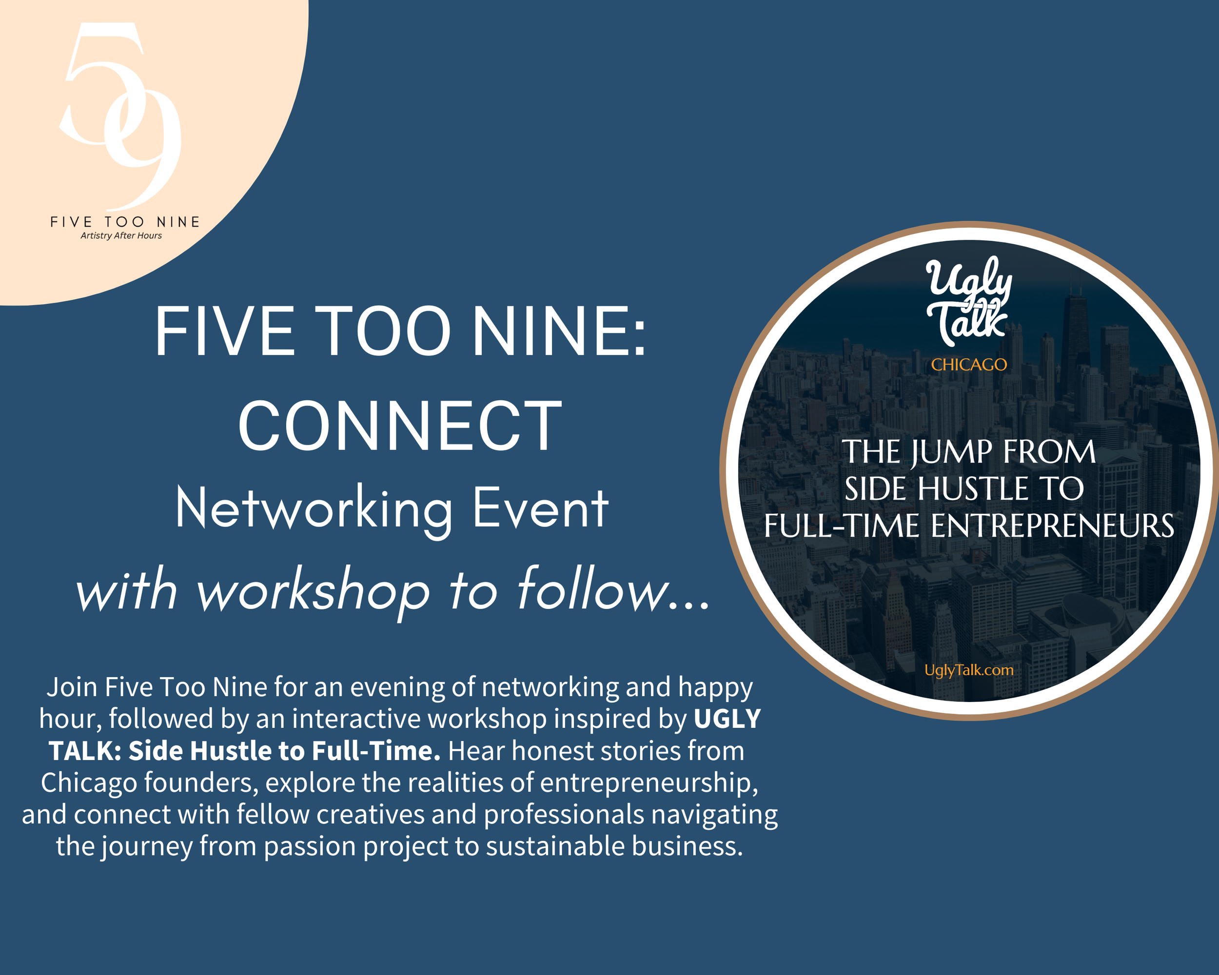 Five Too Nine: Connect - Networking + Workshop to Follow