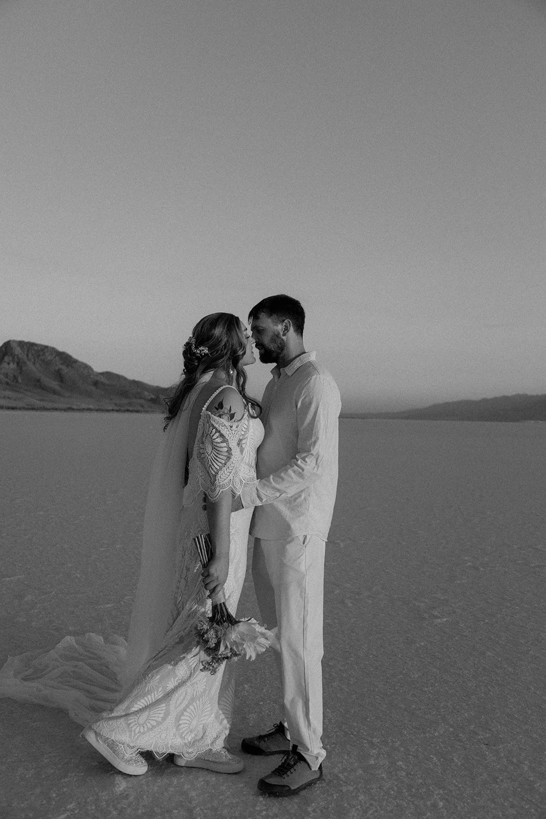molly and joe salt flats B&W.jpg